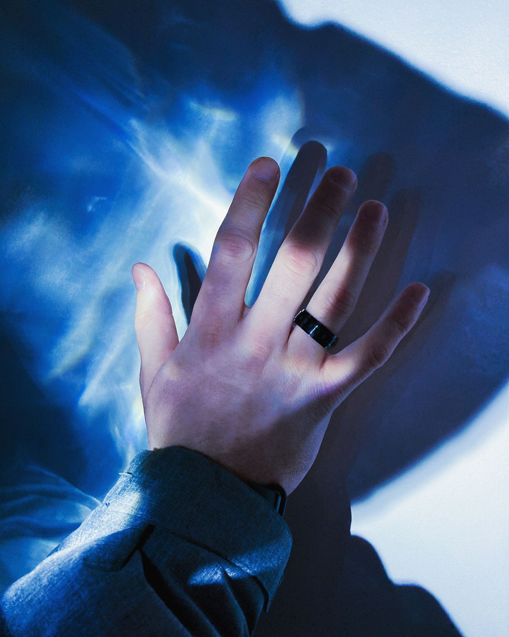Halya Ring - Bague connectée sommeil, cœur & température (avec étui de charge)