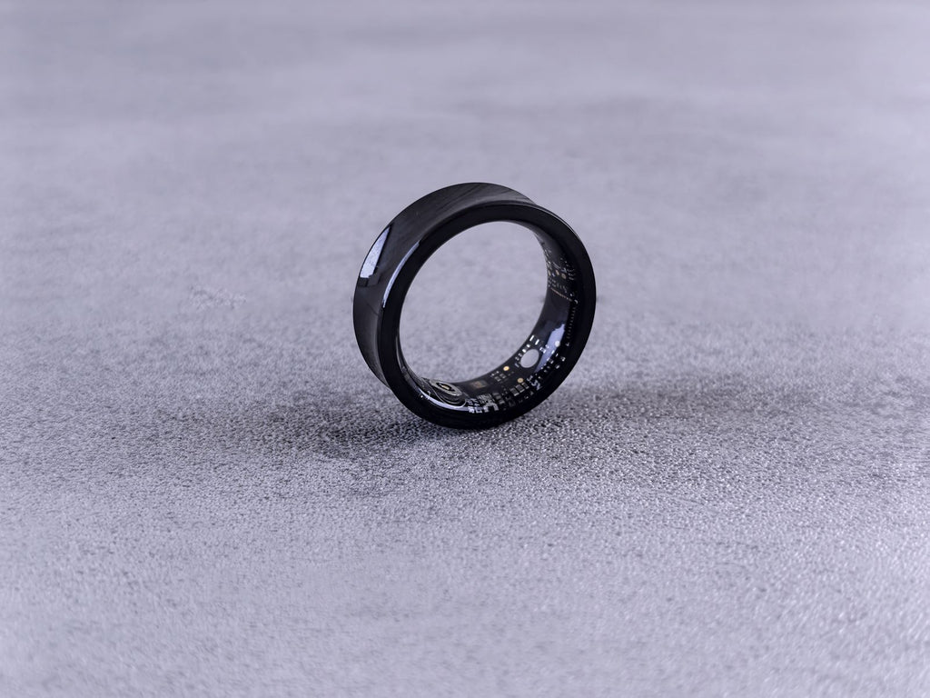 Halya Ring - Bague connectée sommeil, cœur & température (avec étui de charge)